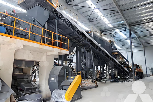 100 TPH Solid Wastes Crushing Plant