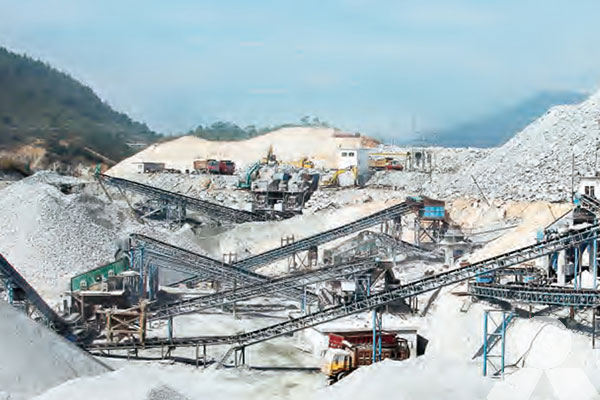 350-400 TPH Granite Crushing Plant
