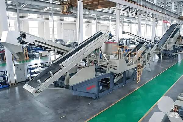 60-80t/h Granite Semi-Mobile Crushing Plant in Tanzania