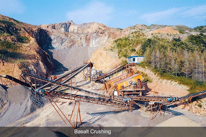 Basalt Crushing