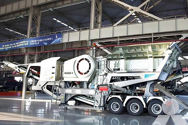 150-200 t/h Granite Mobile Crushing Plant in Saudi Arabia