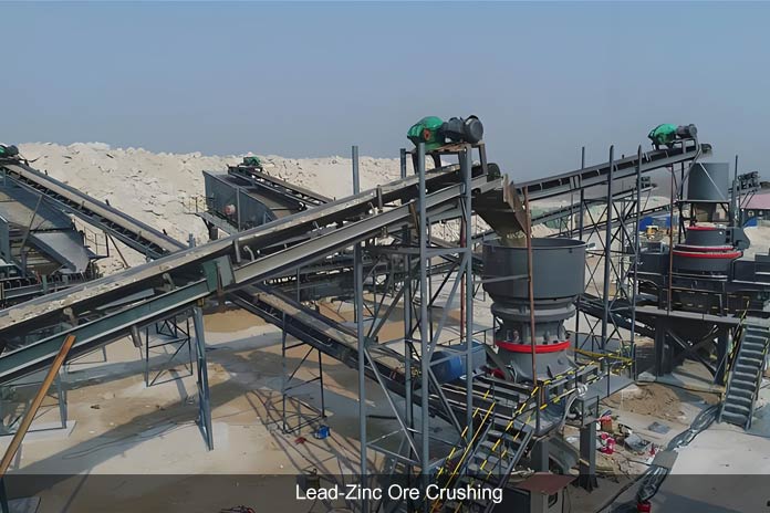 Lead-Zinc Ore Crushing